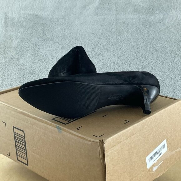 Trotters Women's Kiera Pump, Black Suede, 7.5 M US NWOB S201 - Picture 4 of 7
